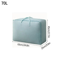 Large Capacity Clothes Storage Bag Waterproof Cabinet Wardrobe Organizer Quilt Pillow Blanket Organizer Dustproof