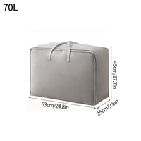 Large Capacity Clothes Storage Bag Waterproof Cabinet Wardrobe Organizer Quilt Pillow Blanket Organizer Dustproof