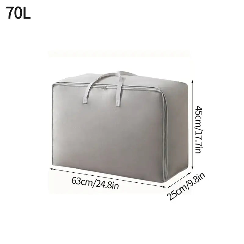 Large Capacity Clothes Storage Bag Waterproof Cabinet Wardrobe Organizer Quilt Pillow Blanket Organizer Dustproof