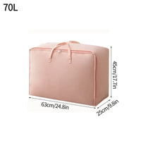 Large Capacity Clothes Storage Bag Waterproof Cabinet Wardrobe Organizer Quilt Pillow Blanket Organizer Dustproof