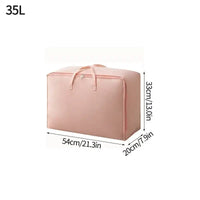 Large Capacity Clothes Storage Bag Waterproof Cabinet Wardrobe Organizer Quilt Pillow Blanket Organizer Dustproof