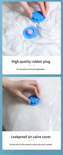 5/12/48PCS Vacuum Storage Bags For Clothes,Bedding,Space Saving Bags Storage Vacuum Seal Packet,Folding Compressed