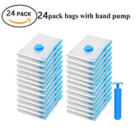 5/12/48PCS Vacuum Storage Bags For Clothes,Bedding,Space Saving Bags Storage Vacuum Seal Packet,Folding Compressed
