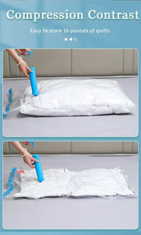 5/12/48PCS Vacuum Storage Bags For Clothes,Bedding,Space Saving Bags Storage Vacuum Seal Packet,Folding Compressed