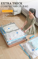 5/12/48PCS Vacuum Storage Bags For Clothes,Bedding,Space Saving Bags Storage Vacuum Seal Packet,Folding Compressed