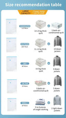 5/12/48PCS Vacuum Storage Bags For Clothes,Bedding,Space Saving Bags Storage Vacuum Seal Packet,Folding Compressed