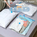 5/12/48PCS Vacuum Storage Bags For Clothes,Bedding,Space Saving Bags Storage Vacuum Seal Packet,Folding Compressed