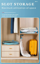 5/12/48PCS Vacuum Storage Bags For Clothes,Bedding,Space Saving Bags Storage Vacuum Seal Packet,Folding Compressed