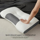 New Neck Pillow Help Sleep Protect The Neck Cervical Orthopedic Soybean Fiber Massage Household SPA Pillow For Sleeping