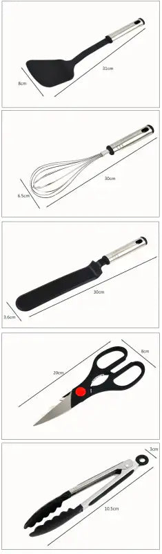 Spatula Scoop Kit plus Kitchen Utensils Its Educational kinda