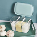 SpiceMaster 3-Grid Condiment Organizer Box