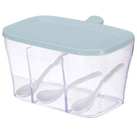 SpiceMaster 3-Grid Condiment Organizer Box