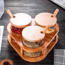 SpicePod Glass Jar Storage Box