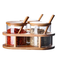 SpicePod Glass Jar Storage Box - B