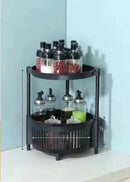 SpinShelf - Multilayer Kitchen Storage - Black / One layers