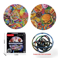 Rotating Puzzle Decompression 3D Educational Toys - Dessert Burger
