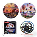 Rotating Puzzle Decompression 3D Educational Toys - Hot Air Balloon