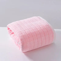 Square Spiral Bath Towel Designer Solid Color Quick Drying Water Absorbing Dry Hair Household And Daily Use Soft