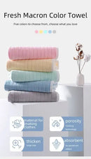 Square Spiral Bath Towel Designer Solid Color Quick Drying Water Absorbing Dry Hair Household And Daily Use Soft