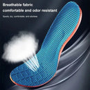 1 Pair New Sports Elasticity Insoles Elasticity Shock Absorption Breathable Running Insoles