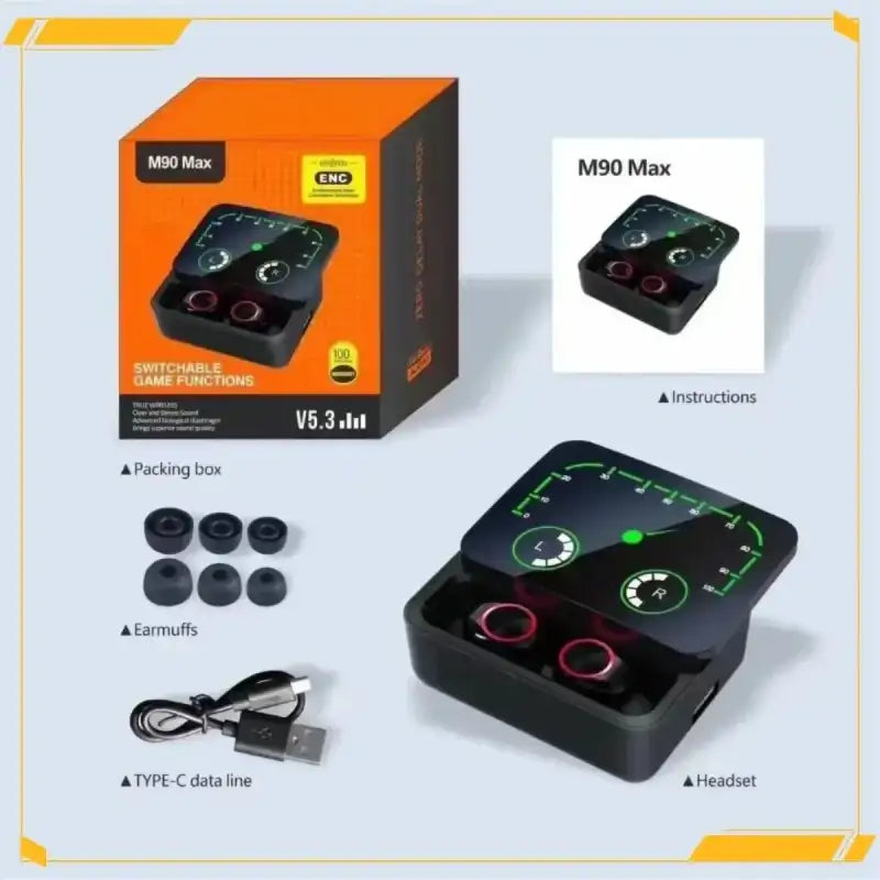 M90max TWS Noise Reduction Earphones Your Ears Will Adore