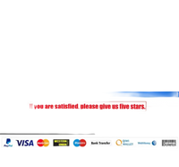 Customer feedback and payment options.