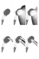 Shower head with multiple spray settings.