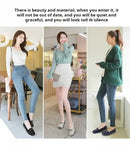 2024 New Spring /summer Women Flats Genuine Leather Moccasins Woman Casual Shoes Slip-on Loafers Female Boat Big Size