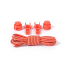1 Pair No Tie Shoelaces Round Push The Spring Lock Sports Elastic Shoelace Suitable For All Shoes Lazy Laces Shoe