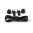 1 Pair No Tie Shoelaces Round Push The Spring Lock Sports Elastic Shoelace Suitable For All Shoes Lazy Laces Shoe