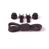 1 Pair No Tie Shoelaces Round Push The Spring Lock Sports Elastic Shoelace Suitable For All Shoes Lazy Laces Shoe