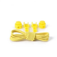 1 Pair No Tie Shoelaces Round Push The Spring Lock Sports Elastic Shoelace Suitable For All Shoes Lazy Laces Shoe