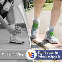 1 Pair No Tie Shoelaces Round Push The Spring Lock Sports Elastic Shoelace Suitable For All Shoes Lazy Laces Shoe