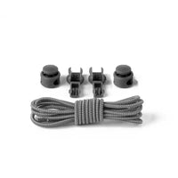 1 Pair No Tie Shoelaces Round Push The Spring Lock Sports Elastic Shoelace Suitable For All Shoes Lazy Laces Shoe
