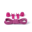 1 Pair No Tie Shoelaces Round Push The Spring Lock Sports Elastic Shoelace Suitable For All Shoes Lazy Laces Shoe
