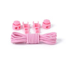 1 Pair No Tie Shoelaces Round Push The Spring Lock Sports Elastic Shoelace Suitable For All Shoes Lazy Laces Shoe