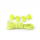 1 Pair No Tie Shoelaces Round Push The Spring Lock Sports Elastic Shoelace Suitable For All Shoes Lazy Laces Shoe