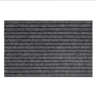 Modern Minimalist Square Floor Mat - Durable Stain/Fade Resistant Non-Slip Rubber Backing Machine Washable