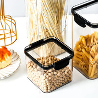 GrainGuard: 6-Pc Airtight BPA-Free Containers - Transparent / 6piece set