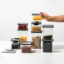 GrainGuard: 6-Pc Airtight BPA-Free Containers - Transparent / 6piece set