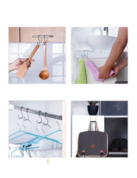 Over-the-door hooks.