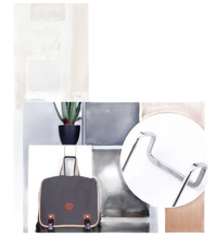 Hanging shoe cabinet door organizer.