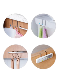 Versatile S-shaped hooks.