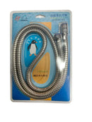 SecureFlow Stainless Steel Shower Hose - 1.5m blister packaging