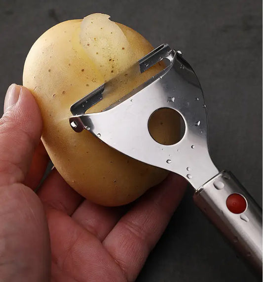 VersaPeel Stainless Steel Multi-Function Peeler - Silver