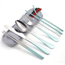 Stainless Sip Set - Green