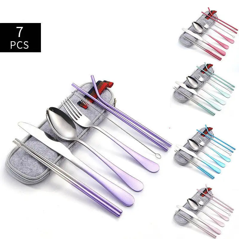 Stainless Steel Spoons Forks and Knives Oh My Gradient Suit Optional