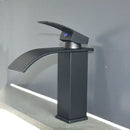 Stainless Steel Faucet Bathroom Countertop Simple Design Waterfall Outlet Tap Toilet Washbasin Faucet Accessories