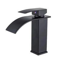 Stainless Steel Faucet Bathroom Countertop Simple Design Waterfall Outlet Tap Toilet Washbasin Faucet Accessories