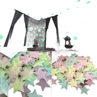 Glow-in-the-dark star stickers.